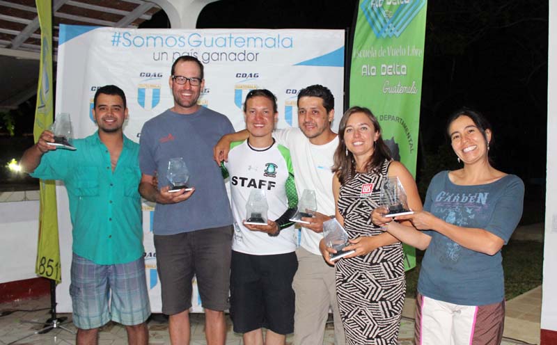 carlos alvarado, mark vandewerf, anibal lemus, jose sandoval, klaudia bulgakow y karla gamba